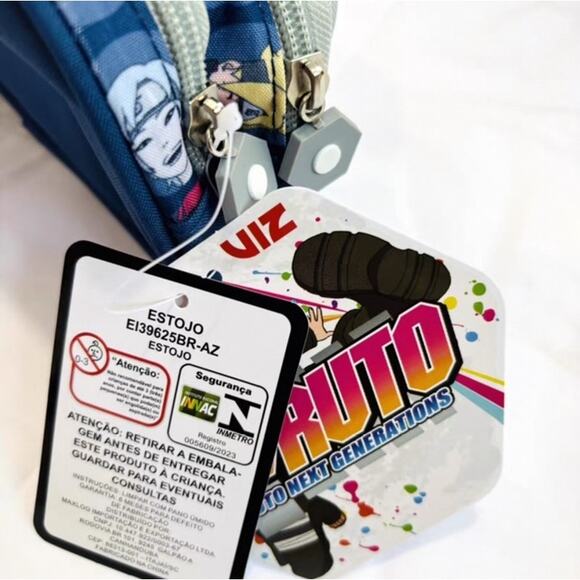 Official Boruto-Naruto Next Generations Two Compartments Pencil Case Black - Picture 5 of 7